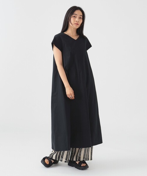 みんび セール】Aライン ボリューミー ワンピース（S～M）（ワンピース）｜B