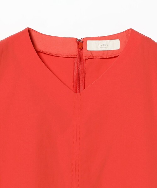 B:MING by BEAMS（ビーミングバイビームス）の「Aライン ボリューミー ワンピース（S～M）（ワンピース・レディース・レッド/ブルー系その他2/ブラック・MEDIUM/SMALL）」の8枚目の写真