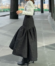 ハイウエストサロペットスカート【低身長・小柄女性向け】