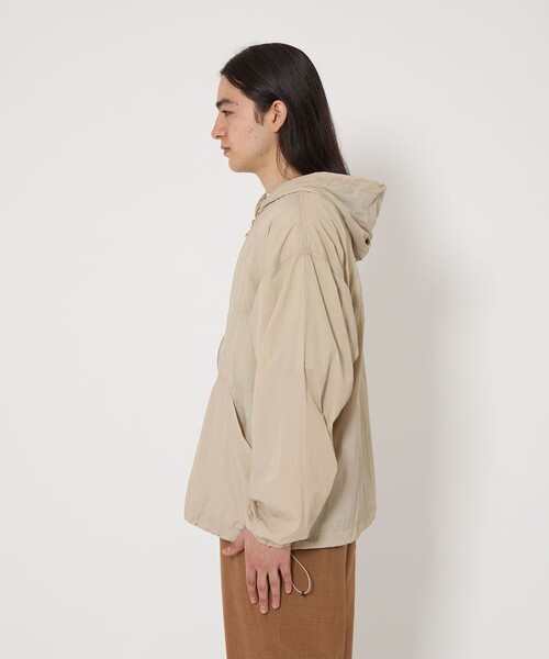 CITEN（シテン）の「＜CITEN＞ポケッタブルアノラックブルゾン（ナイロンジャケット・メンズ・ブラック/ライトグレー・M/L）」の8枚目の写真