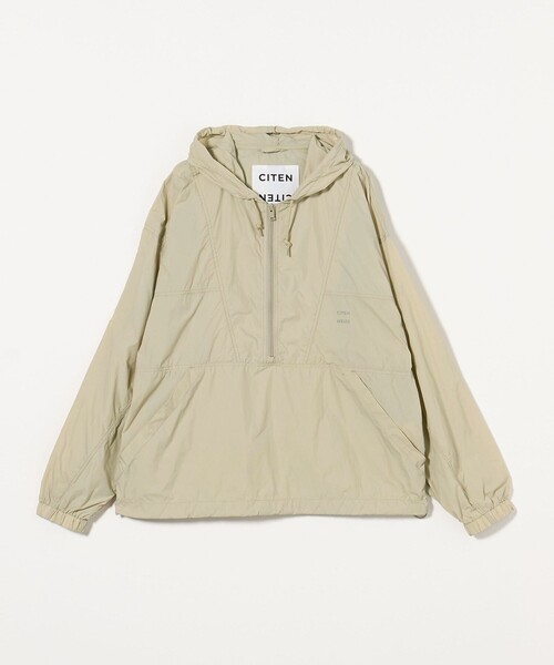 CITEN（シテン）の「＜CITEN＞ポケッタブルアノラックブルゾン（ナイロンジャケット・メンズ・ブラック/ライトグレー・M/L）」の19枚目の写真