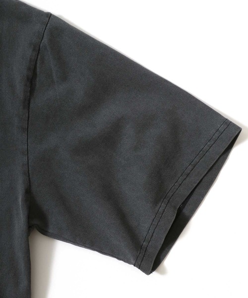 THRASHER(スラッシャー)の「THRASHER(スラッシャー)ピグメント染め ゲームシャツ風ブランドロゴプリントTシャツ メンズ レディース ユニセックス(Tシャツ/カットソー・メンズ・ブラウン/ピンク/ブラック×ホワイト/ブラック×ブラック・M/L)」の12枚目の写真