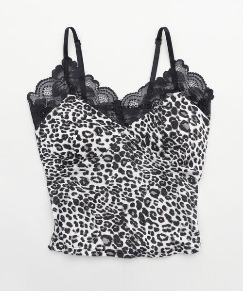 dispark（ディスパーク）の「DISPARK/レオパードレースキャミ（キャミソール・レディース・グレー/ホワイト・FREE）」の16枚目の写真