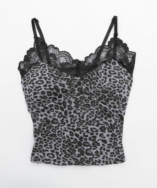 DISPARK/レオパードレースキャミ（キャミソール）｜DISPARK（ディス