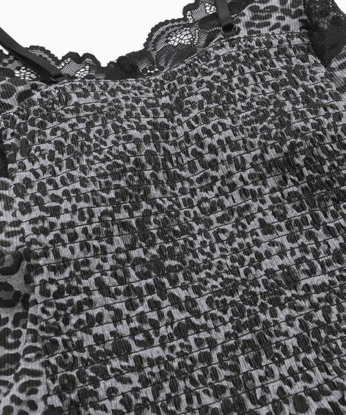 dispark（ディスパーク）の「DISPARK/レオパードレースキャミ（キャミソール・レディース・グレー/ホワイト・FREE）」の22枚目の写真