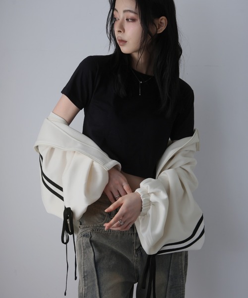 セール】リボンライントラックJK（その他アウター）｜Girly Doll