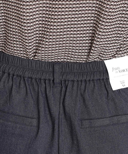 THE SHOP TK （ザ ショップ ティーケー ）の「【XS-XLサイズ/ラクに穿ける】ハイパーストレッチワイドパンツ/接触冷感/洗える（その他パンツ・レディース・グレー/ネイビー/ブラック/ベージュ・10/11/14/13/12）」の12枚目の写真