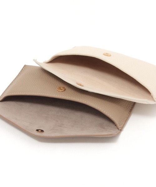 GLOBAL WORK（グローバルワーク）の「シュリンクアイウェアケース/421017（メガネ・レディース・ベージュ/ブラック/アイボリー・FREE）」の10枚目の写真