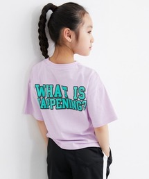 QUNTSTYLE | 綿１００％半袖バックプリントTシャツ（男の子・女の子）(Tシャツ/カットソー)