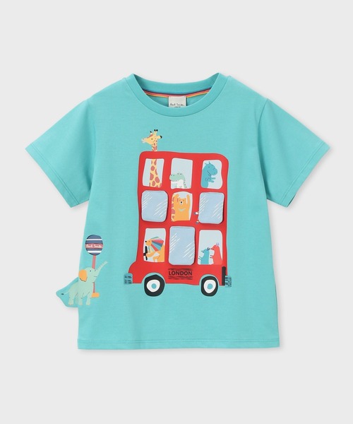 ボーイズ アニマルロンドンバス Tシャツ / 893146 3551217（T