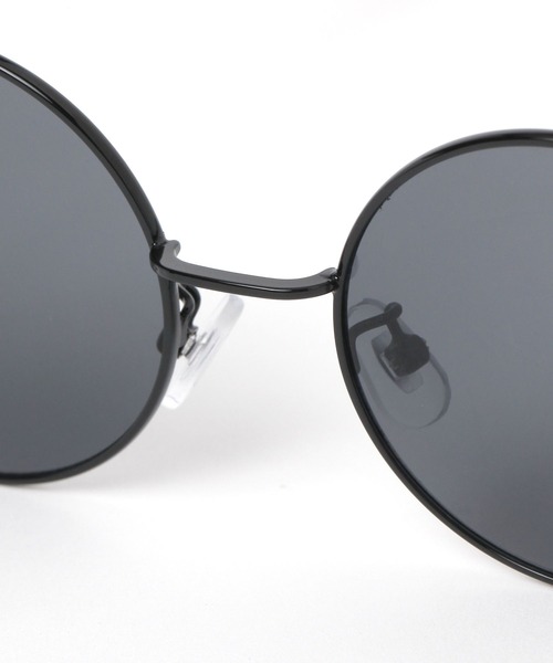 LAKOLE（ラコレ）の「ラウンドメタルサングラス / 414741（サングラス・メンズ・ブラック/その他1/グリーン・FREE）」の7枚目の写真