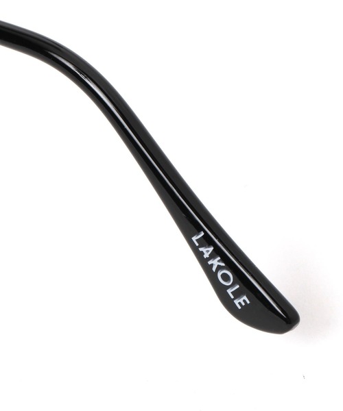 LAKOLE（ラコレ）の「ラウンドメタルサングラス / 414741（サングラス・メンズ・ブラック/その他1/グリーン・FREE）」の9枚目の写真