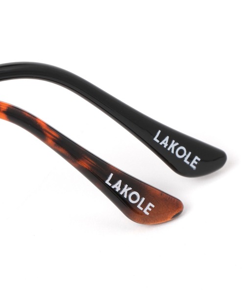 LAKOLE（ラコレ）の「ラウンドメタルサングラス / 414741（サングラス・メンズ・ブラック/その他1/グリーン・FREE）」の12枚目の写真