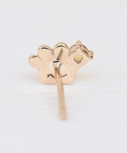 K10 Lucky U petit joie 肉球ピアス（ピアス（片耳用））｜NOIR