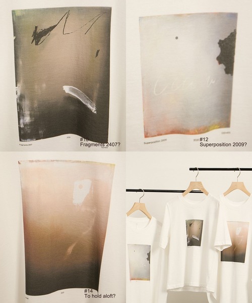 SALON adam et rope'(サロン アダム エ ロペ)の「Yasuko Hirano / 平野泰子 ARTプリントノースリーブT(タンクトップ・レディース・ホワイト系その他2/ホワイト系その他4/ホワイト・FREE)」の4枚目の写真
