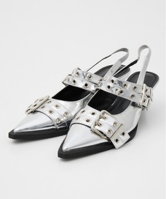 SLY ポインテッド ベルテッド サンダル　M SLY サンダル 「再入荷」POINTED TOE BELTED SANDAL ポイン