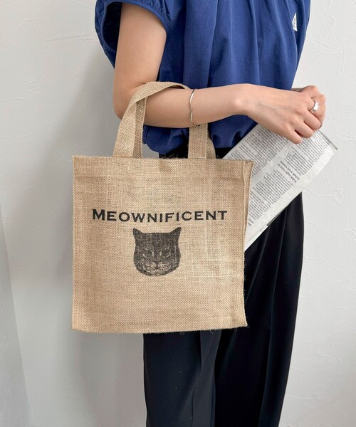 fredy emue（フレディエミュ）の「【MAISON BENGAL メゾンベンガル】アニマルプリントトートバッグ（トートバッグ・レディース・ベージュ系その他/ベージュ系その他3・FREE）」の5枚目の写真