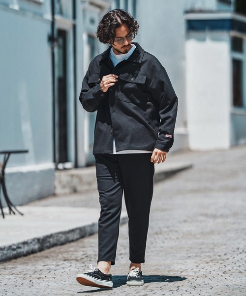 felkod（フィルコッド）の「ms6135- Soft Drape CPO Shirts CPOシャツ（シャツ/ブラウス・メンズ・ブラック/グレー・S/M/L）」の14枚目の写真