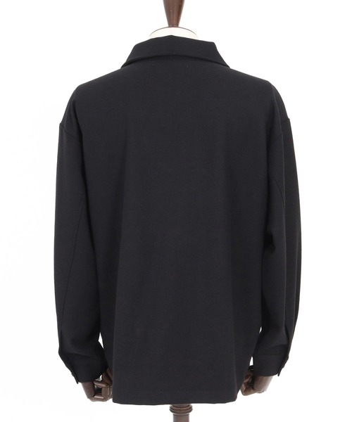 felkod（フィルコッド）の「ms6135- Soft Drape CPO Shirts CPOシャツ（シャツ/ブラウス・メンズ・ブラック/グレー・S/M/L）」の16枚目の写真