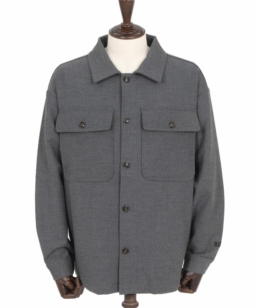 felkod（フィルコッド）の「ms6135- Soft Drape CPO Shirts CPOシャツ（シャツ/ブラウス・メンズ・ブラック/グレー・S/M/L）」の18枚目の写真