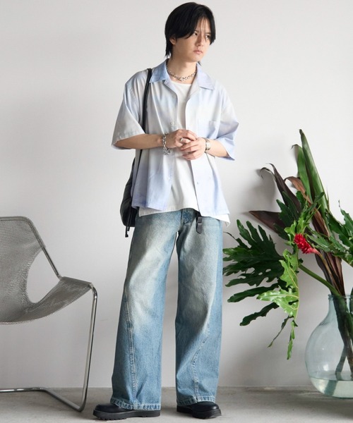 ABSTRACT ART GRAPHIC H/S SHIRT（シャツ/ブラウス）｜WYM LIDNM