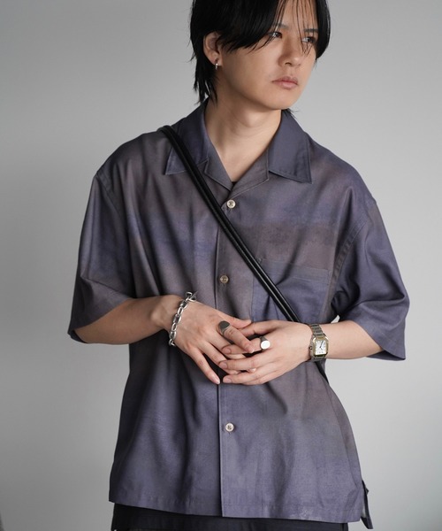 トップス WYM ABSTRACT ART GRAPHIC H/S SHIRT ABSTRACT ART GRAPHIC H/S SHIRT（シャツ/ブラウス）｜WYM LIDNM