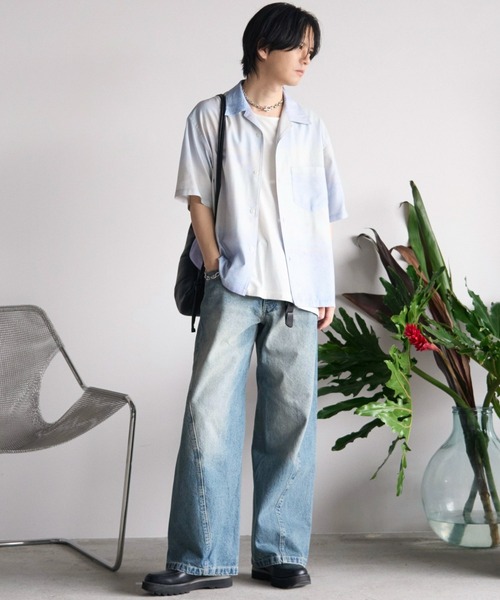 ABSTRACT ART GRAPHIC H/S SHIRT（シャツ/ブラウス）｜WYM LIDNM