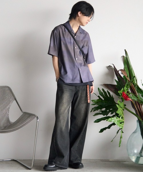 ABSTRACT ART GRAPHIC H/S SHIRT（シャツ/ブラウス）｜WYM LIDNM