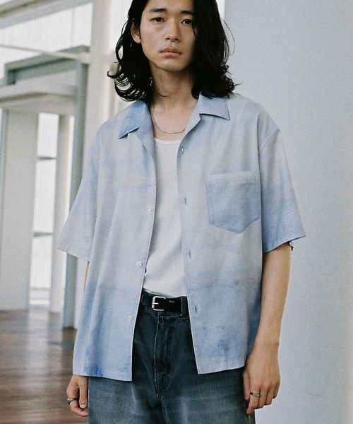 ABSTRACT ART GRAPHIC H/S SHIRT（シャツ/ブラウス）｜WYM LIDNM