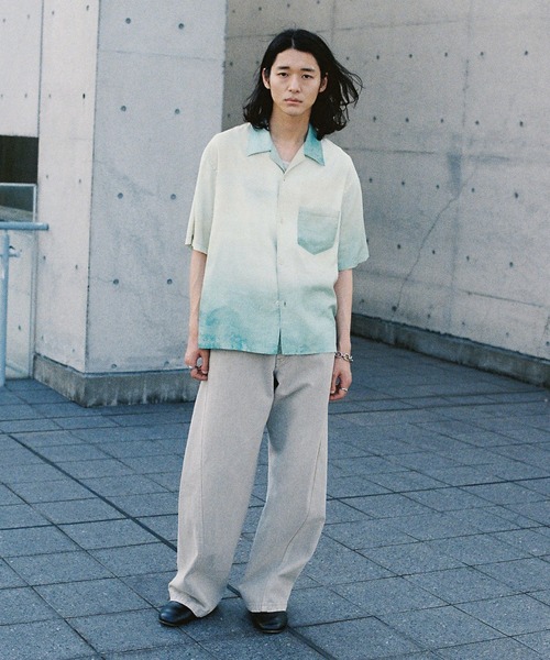 ABSTRACT ART GRAPHIC H/S SHIRT（シャツ/ブラウス）｜WYM LIDNM