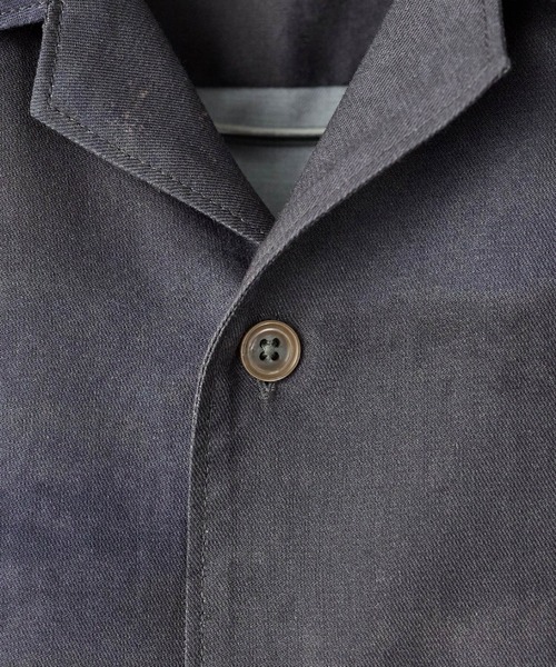 WYM LIDNM（ウィム バイ リドム）の「ABSTRACT ART GRAPHIC H/S SHIRT（シャツ/ブラウス・メンズ・グレー系/ブルー/ブラウン系/ライム・S/M/L）」の11枚目の写真