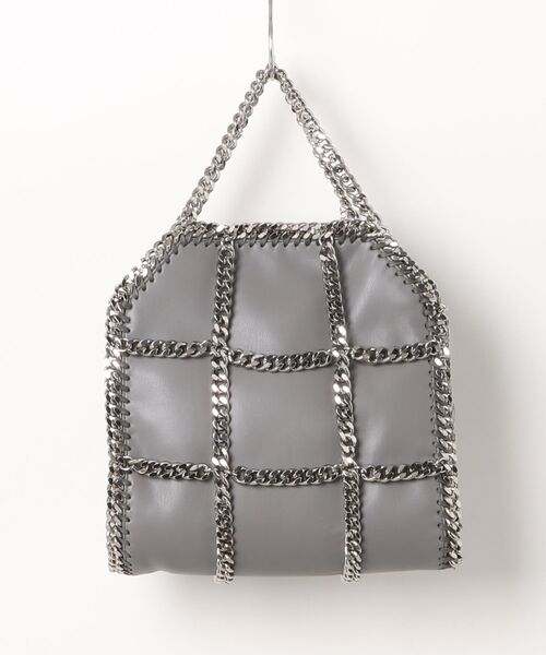 Limited-Edition Falabella Chain Cage Mini Tote Bag / 限定