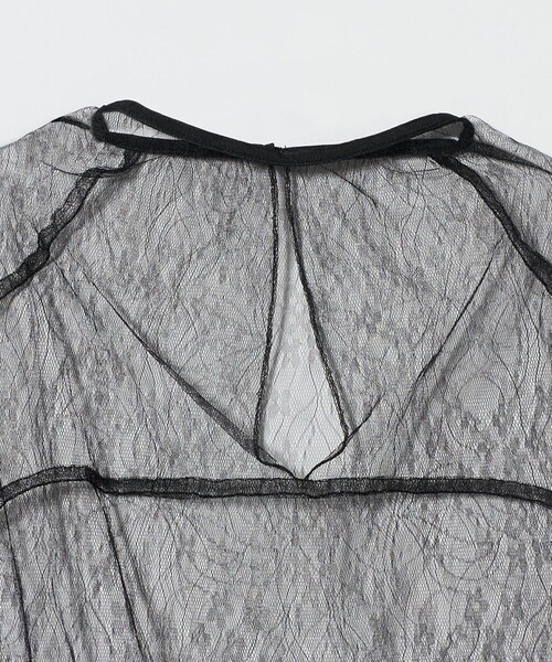 ブラウス シャツ 「AMOMENTO」SHEER LACE MOCK NECK TOP/ブラウス レディース セール】＜AMOMENTO＞SHEER LACE MOCK NECK TOP/ブラウス