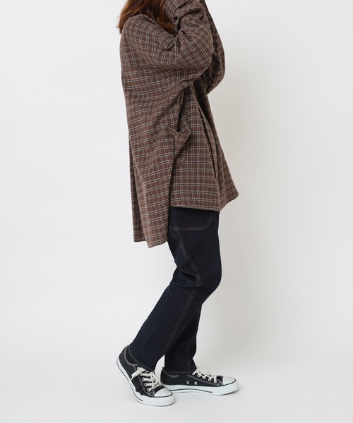 URCH RNA(アーチ アールエヌエー)の「R4347 ロークロッチキャンパーモンキーパンツ(デニムパンツ・レディース・ナチュラル/ワンウォッシュ・FREE)」の18枚目の写真