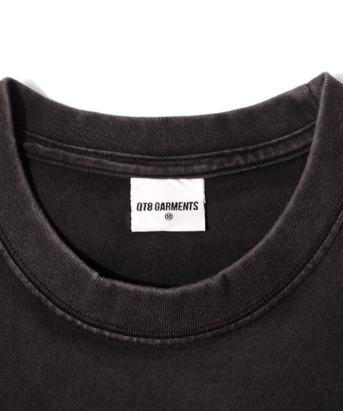 QT8(キューティーエイト)の「QT8 GARMENTS/Bone Washed T(Tシャツ/カットソー・メンズ・ブラック/アイボリー・MEDIUM/LARGE)」の15枚目の写真