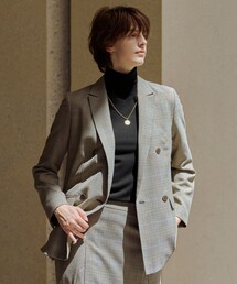ジェイプレス Harris Tweed チェック柄 テーラードジャケット J.PRESS｜ジェイプレスのテーラードジャケット（チェック柄）通販