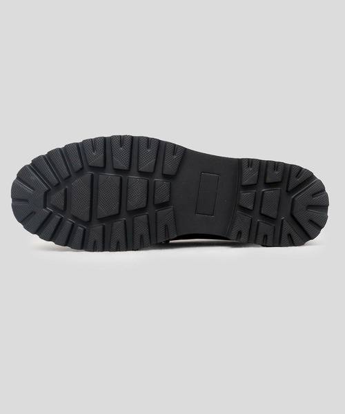 glabella（グラベラ）の「厚底 本革 カウレザー Uチップ シューズ レースアップ ドレスシューズ（ドレスシューズ・メンズ・ブラック・L/M/S）」の7枚目の写真