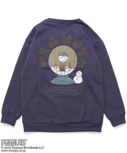 KRIFF MAYER Kid's Collection（クリフメイヤーキッズコレクション）の「スヌーピー裏起毛スウェット（スウェット・キッズ・ナチュラル/カラフル/レッド/パープル/チャコール・170/160/150/130/120/140）」の10枚目の写真