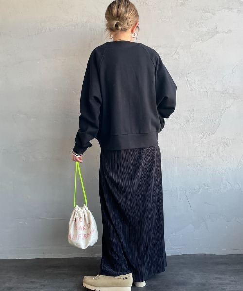 FRED PERRY（フレッドペリー）の「[FRED PERRY/フレッドペリー] ジップスルー スウェットカーディガン（スウェット・レディース・キナリ/ブラック・10）」の20枚目の写真