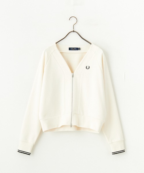 FRED PERRY ホワイトハンガー セール】[FRED PERRY/フレッドペリー] ジップスルー スウェット