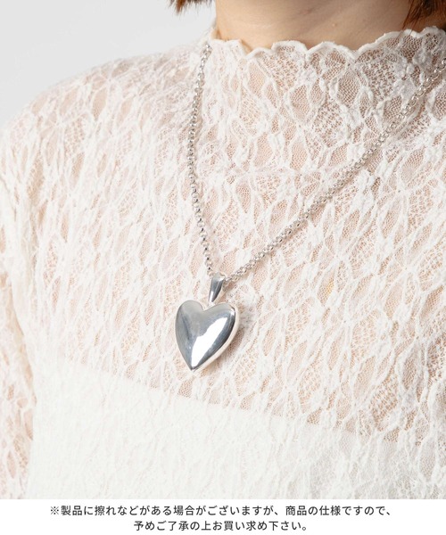 セール】ANNIKA INEZ Voluptuous Heart Necklace, XL アニカ