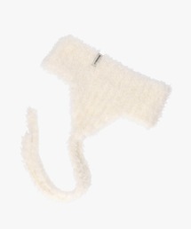 OVERRIDE（オーバーライド）の「OVERRIDE  KNIT FURRY FLAPBAND / オーバーライド（ヘアバンド・レディース）」