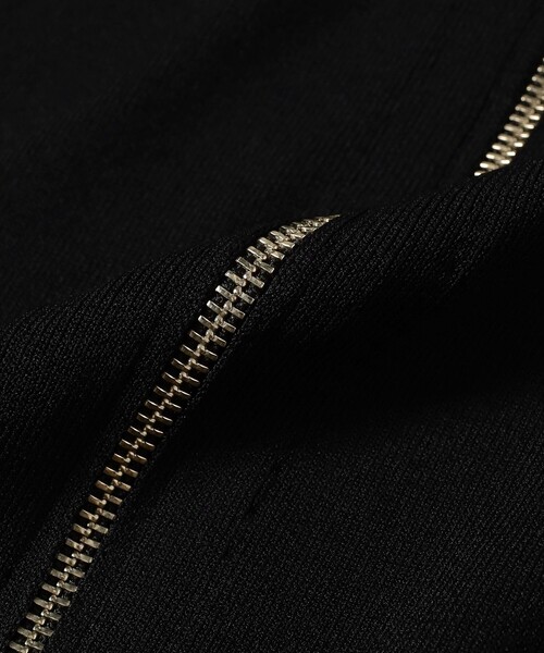 Ray BEAMS（レイビームス）の「フレンチスリーブ ジップ ポロ カーディガン（カーディガン/ボレロ・レディース・ブラック/アイボリー・ONE SIZE）」の18枚目の写真