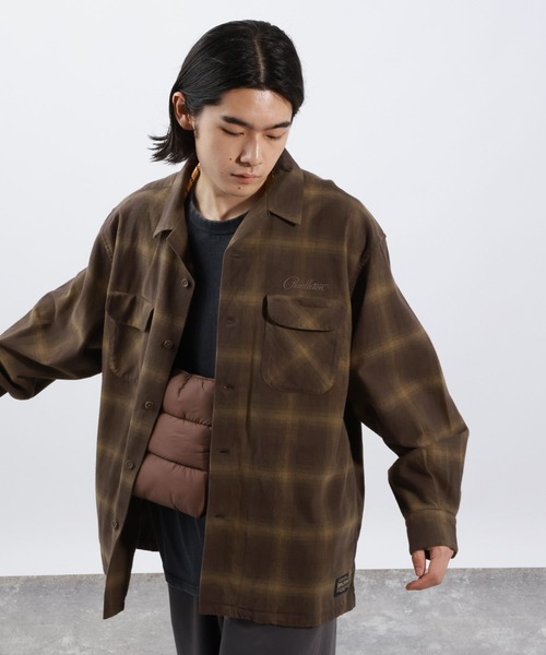PENDLETON(ペンドルトン)】別注オープンカラーチェックシャツ