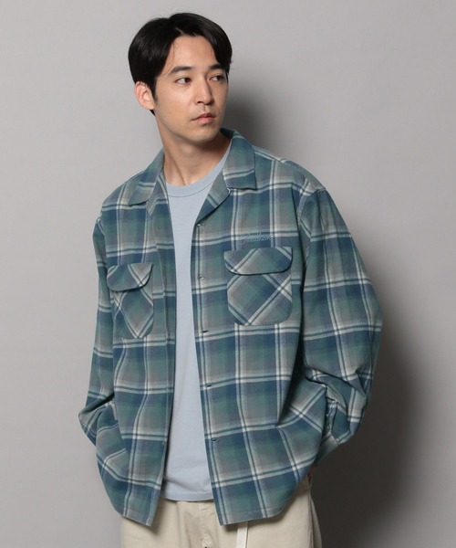 PENDLETON(ペンドルトン)】別注オープンカラーチェックシャツ