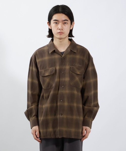 PENDLETON(ペンドルトン)】別注オープンカラーチェックシャツ