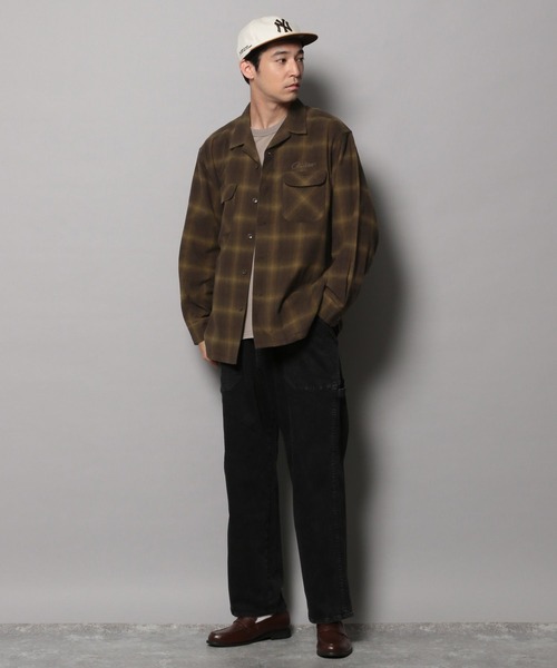 PENDLETON（ペンドルトン）の「【PENDLETON(ペンドルトン)】別注オープンカラーチェックシャツ（シャツ/ブラウス・メンズ・ブラウン/ブルー・MEDIUM/LARGE）」の19枚目の写真