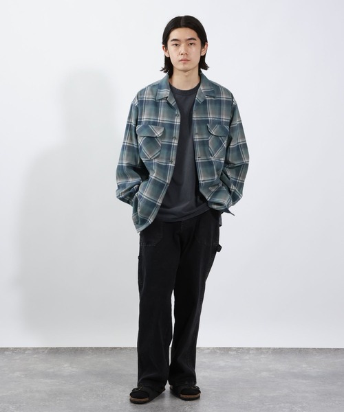 セール】【PENDLETON(ペンドルトン)】別注オープンカラーチェック