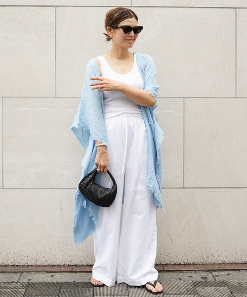 Cotton Linen Relax パンツ（その他パンツ）｜Deuxieme Classe