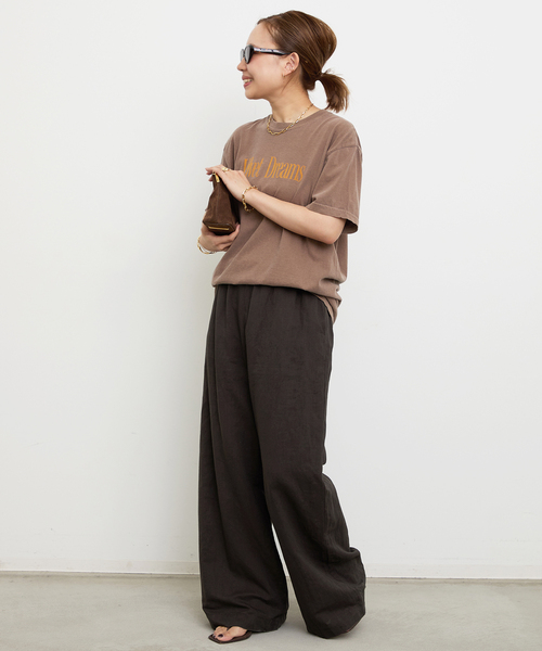 Cotton Linen Relax パンツ（その他パンツ）｜Deuxieme Classe
